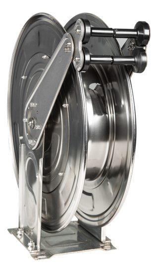 Катушка инерционная 20 метров нержавеющая сталь