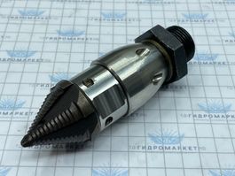 Форсунка каналопромывочная вращающаяся сверло до 300 бар 50 л/мин 4 в стороны  6 назад