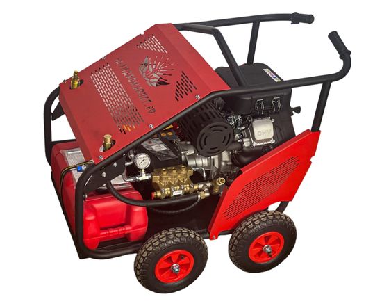 Гидродинамическая машина на бензиновом двигателе на базе Hawk( 500 Бар 17л/мин) GMG-31-500-17-HLc Base