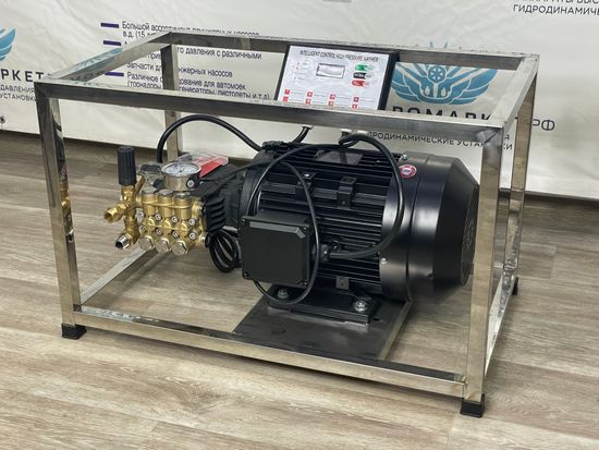 Электрический АВД GM JE TS Нержавейка (15 л/200 бар) GME-5,5-200-15-GM-SSTS