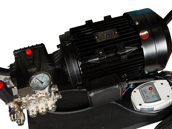 Полу Профессиональный мобильный АВД GM JE 15 л 250 бар 7,5 кВт TS