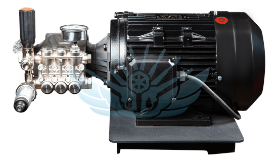АВД 7,5 кВт JE 250 бар 15 литров Система тотал стоп/Электрика - Настенное крепление