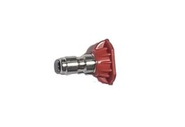 Форсунка для разбрызгивания жидкости 0 град Красная под китайский быстросъём 1/4 полDf.01/0