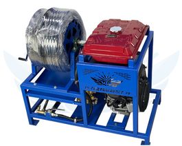 Каналопромывочная высоконапорная установка 2х уровневаяGM Pumps 120-165 бар 70-85 литров