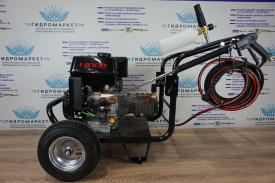 Мойка высокого давления Can Pump (250 бар 15 л/мин) На бензиновом двигателе GMG-15-250-15DLc- HG