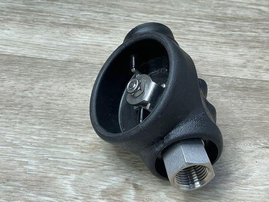 Кран для пены Двуходовой обрезиненный GM Pump