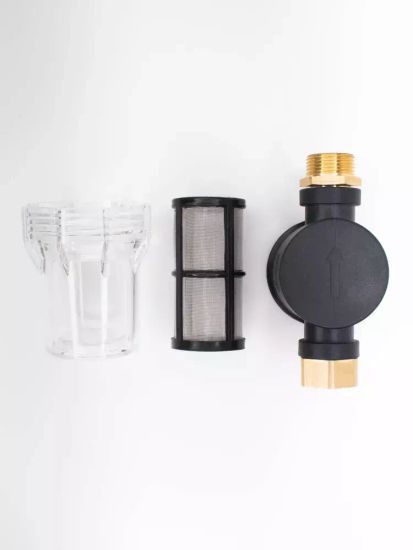 Фильтр для мойки высокого давления проточный 3/4-3/4 -80 литров