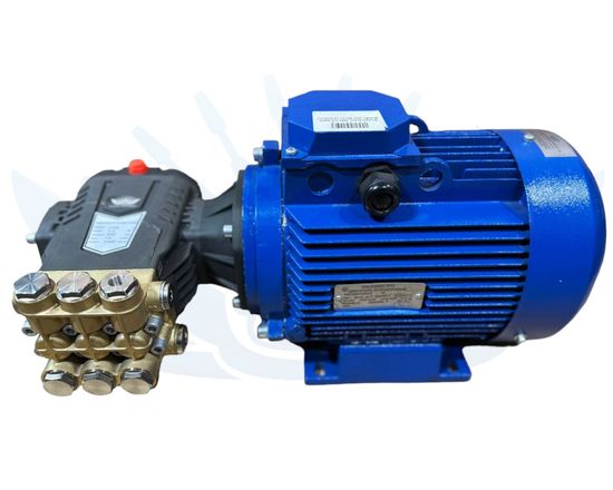 Моноблок высокого давления RV JE 5.5 кВт, 200 бар, 900 л/час (15 л/мин)