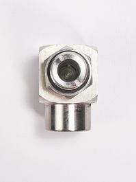 Поворотный фитинг угловой GM (нерж); 1/2"ш-1/2"г 400 бар