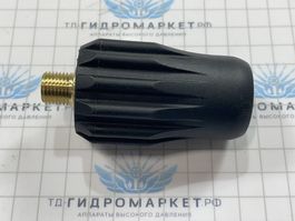 Быстросъёмное соединение с поворотными сферами KW 1/4Быстросъемное соед TOR Байонет KW – выход ¼ наружняя резьба (нерж.сталь, на себя)