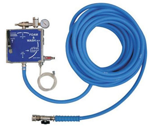 Пеногенер. система "Foam & Wash L.Р.", 2-8 бар, с подачей воздуха, на 2 ср-ва 1/2ш. 1/2 ш.с аксесс.