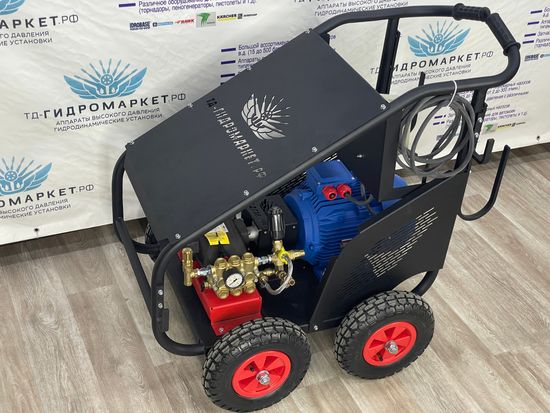 АВД GM Pump JD 15 л 250 бар 7,5 кВт Base 4 wheel small Full protect