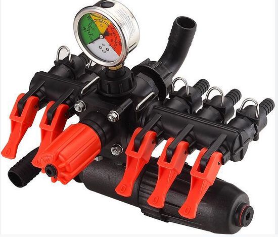 Регулятор давления AP 5 (5 магистралей) для насосов низкого давления с фильтром