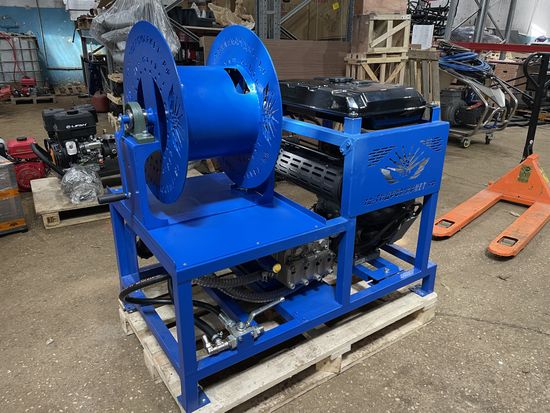 Высоконапорная установка 2 уровневая для повышенных нагрузок GM 150-200 бар 70-85 л.мин Вер-pipe