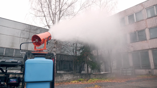 Бензиновый опрыскиватель Rindevand 250 бар, 250 л | Мобильная водяная пушка