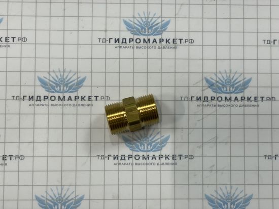 Соединение Ниппель соединительный м22*1,5 х м22*1,5