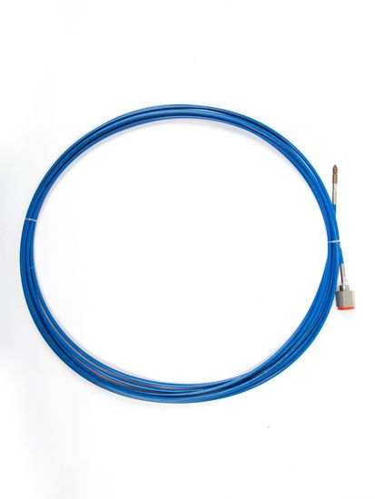 Гибкое копье Gidro.Market DN03 с форсункой 11 м, 1200 бар для прочистки теплообменников