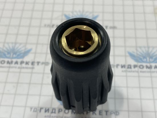 Быстросъемное соед TOR Байонет KW – выход ¼ наружняя резьба (нерж.сталь, на себя)