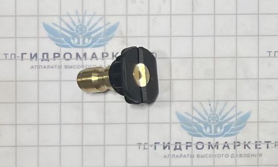 Форсунка для пены 0 град (черная) 1/4 пол Df.01/00