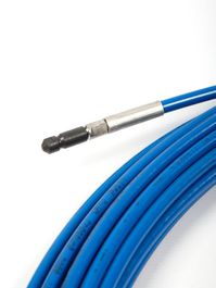 Гибкое копьё для прочистки теплообменников DN4 с форсункой 20м , 1200 бар