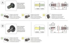 Насос мембранный Comet® серия ВP 235 D 2" (222 л/мин; 20 бар); вал ВОМ 1"3/8