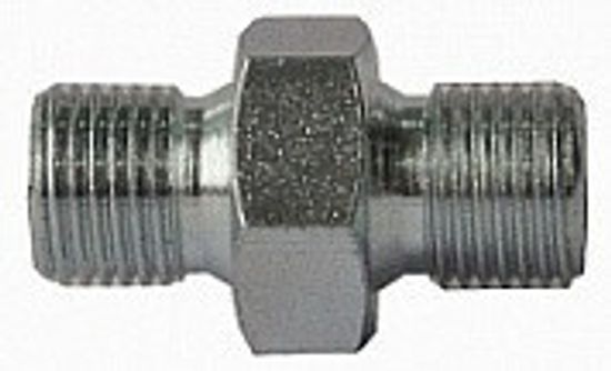 Переходник штуцер 3/8"; штуцер 3/8"
