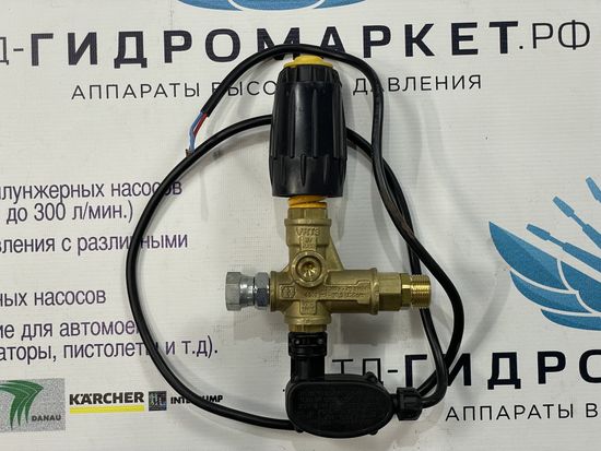 Регулятор давления VRT3 160 бар 3/8"F-3/8"F-2x3/8"F, 40 л/мин, с м/выкл