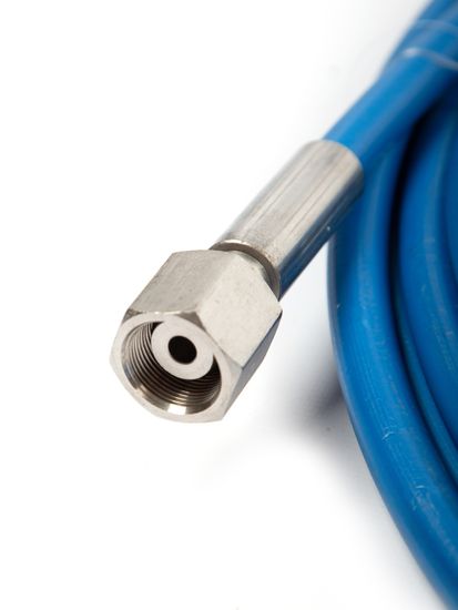 Гибкое копьё 15м DN6 с форсункой Gidro.Market  - для прочистки теплообменников , 1200 бар