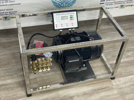 Электрический АВД GM JE TS Нержавейка (15 л/200 бар) GME-5,5-200-15-GM-SSTS