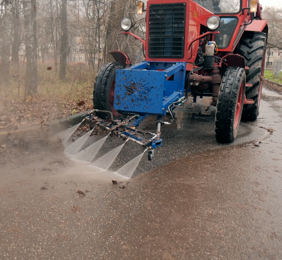 Коммунальная установка высокого давления для тракторов 1000 литров 30л-мин 200 бар