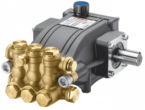 Трехплунжерный насос высокого давления Hawk NHD0612R. (6 л/мин 120бар)