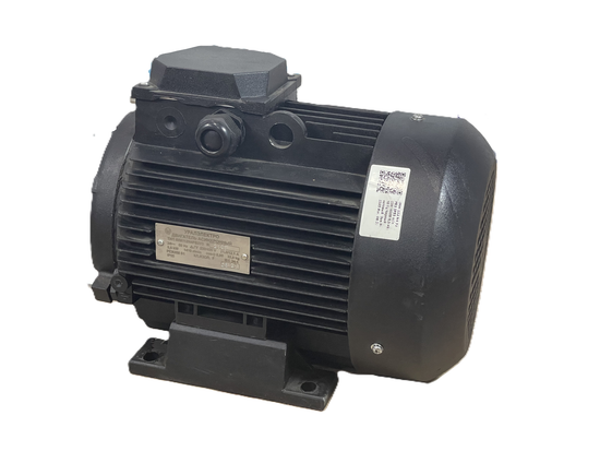 Двигатель 5,5 квт полый вал 24мм 87 мм крепление для авд