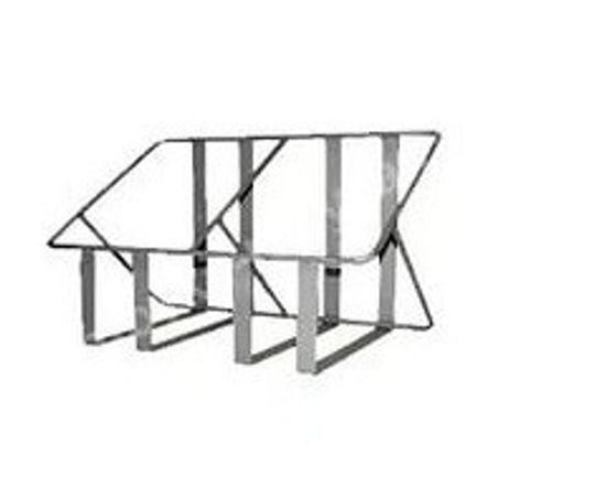 Канистродержатель двухместный , нержавеющая сталь