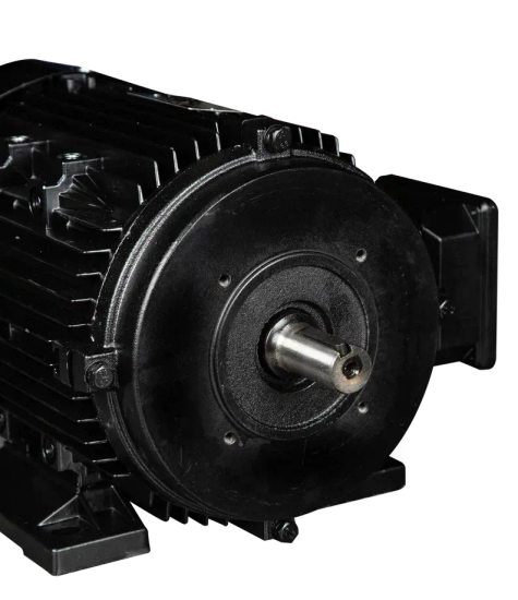 Эл/двиг H 132 7,5 Kw GM 1410 оборотов наружный вал 28мм - крепление 130 мм