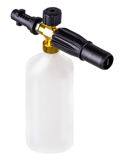 Пенная насадка для автомойки с переходником под Karcher К2-К7 (аналог) пласт.