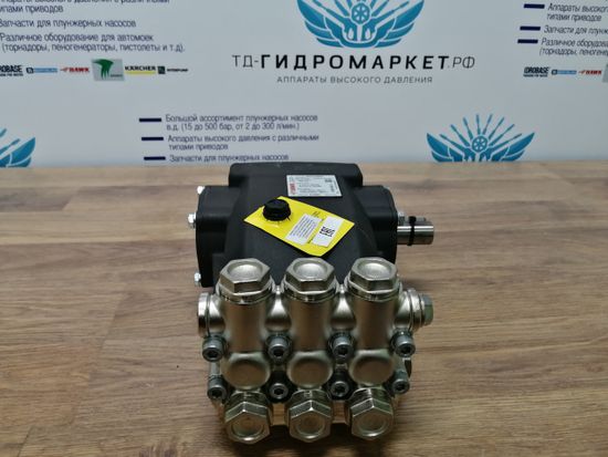 Трехплунжерный насос высокого давления Hawk NMT 1520RN (15 л/мин 200бар) 5,7кВт