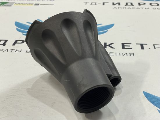 Грязевой эжектор, шламовая насадка 3/8 г. под форсунку 1/4 г. выход 1'' 1/4 г.