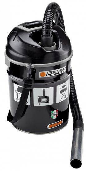 Аккумуляторный пылесос для сухой уборки Comet CM 12S Free; бак 12 л (сталь); 18 В, 2,2 Ач