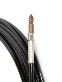 Гибкое копье GM Pump - Шланг для прочистки труб с форсункой 11м, 900 бар, выход 1/4"ш, выход 1/4"ш