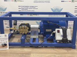 Промышленная Мойка высокого давления Bertolini (280 Бар 15л/мин) на Электрическом двигателе GME-7,5-280-15-BtU-TSBase