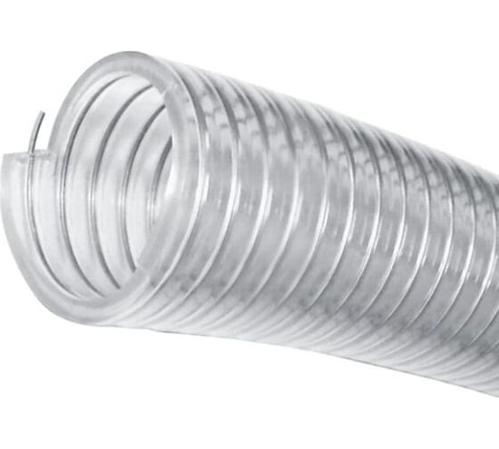 Шланг напорно-всасывающий 25мм , армированный стальной спиралью 10 метров 1" 25*33