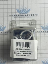 Комплект уплотнительных манжет ø20 Leuco/Hawk серий NMT1520