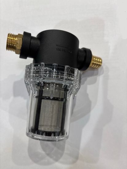 Комплект фильтр с переходниками для подключения АВД (Ёлка 18 мм + фильтр(80л) + 1/2)