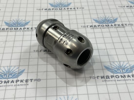 Форсунка каналопромывочная, 300bar, нерж. сталь, сечение- 030 1/2 внут. PA