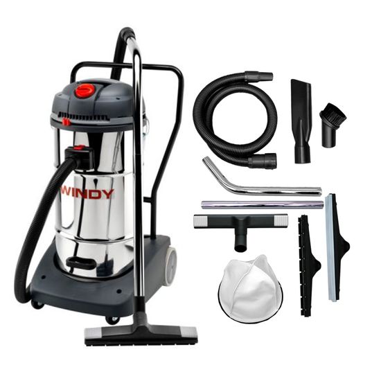 Пылеводосос Comet Windy 365 IR; 3- турбины; бак 65л (нерж); 220В; 3600 Вт