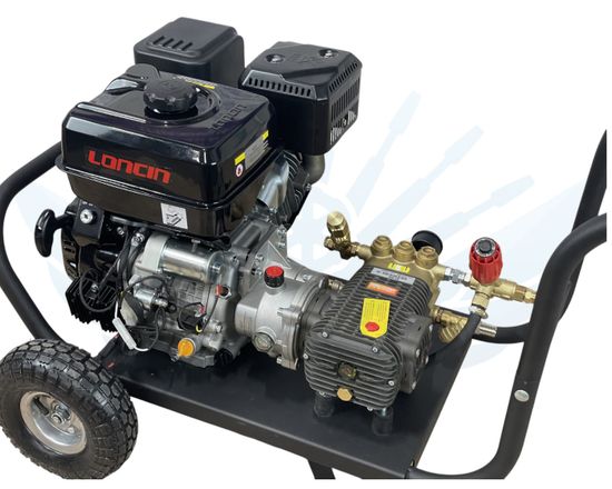 Бензиновая мойка Comet (350 Бар 15л/мин) мобильная с двойной защитой 2whFPBS GMG-20-350-15-CoLf2whFPBS