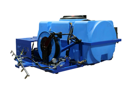 Мойка высокого давления на мини погрузчик 500 л с приводом 280 бар