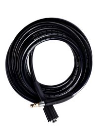 ПВХ шланг высокого давления 10м. для бытовых минимоек Karcher. Соединение штуцер нового образца - гайка.