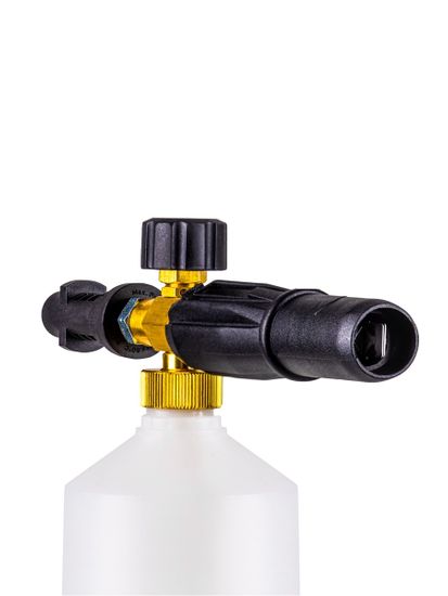 Пенная насадка для автомойки с переходником под Karcher К2-К7 (аналог) пласт.