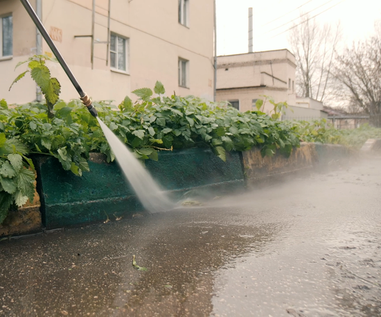 Коммунальная установка высокого давления для тракторов 1000 литров 30л-мин 200 бар